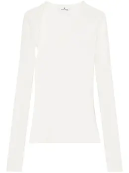 Courrèges: Белая футболка 