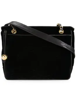 CHANEL Pre-Owned: Чёрная сумка 