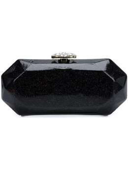 CHANEL Pre-Owned: Чёрный клатч 