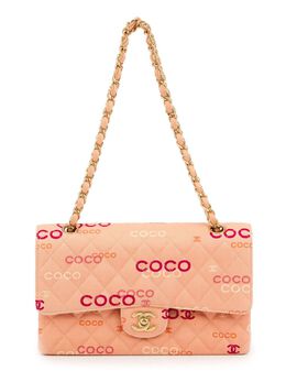 CHANEL Pre-Owned: Розовая сумка 