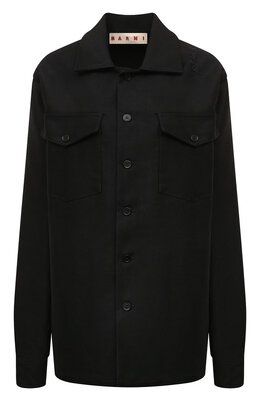 Marni: Атласная рубашка 