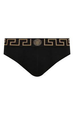Versace: Чёрные трусы 