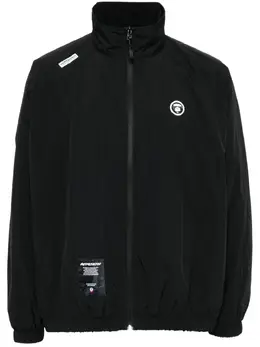 AAPE BY *A BATHING APE®: Чёрная куртка 