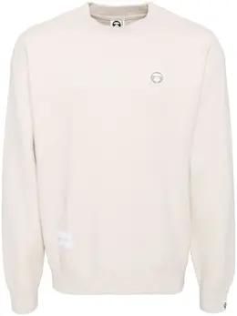 AAPE BY *A BATHING APE®: Светлый свитер 