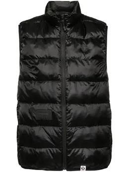 AAPE BY *A BATHING APE®: Чёрный жилет 