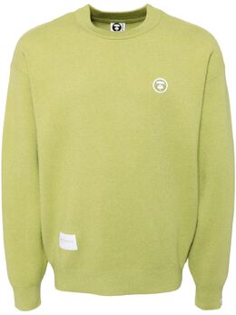 AAPE BY *A BATHING APE®: Светлый свитер 