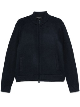 Emporio Armani: Синий кардиган 