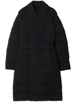 Burberry: Чёрное пальто 