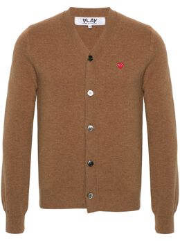 Comme Des Garçons Play: Кардиган  Heart из шерсти