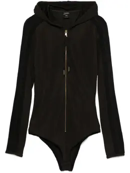 Jean Paul Gaultier Pre-Owned: Коричневый боди 