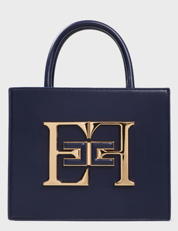 ELISABETTA FRANCHI: Синяя сумка 
