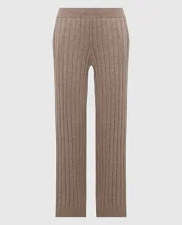 Brunello Cucinelli: Бежевые брюки 