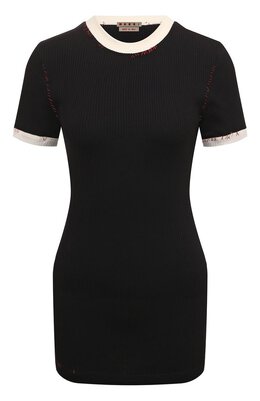 Marni: Хлопковая футболка 