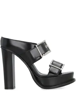 Alexander McQueen: Чёрные сандалии 