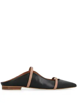 Malone Souliers: Чёрные сабо 