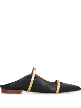 Malone Souliers: Чёрные балетки 