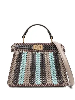 FENDI: Многоцветная сумка  Peekaboo ISeeU