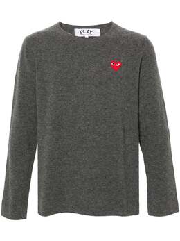 Comme Des Garçons Play: Свитер  Heart из шерсти