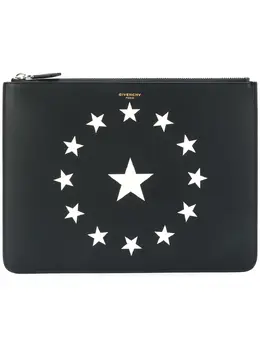 Givenchy: Тёмный клатч 