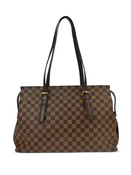 Louis Vuitton Pre-Owned: Коричневая сумка-шоппер 