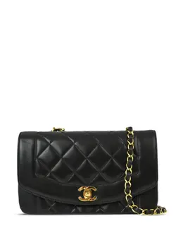 CHANEL Pre-Owned: Чёрная сумка 