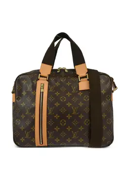 Louis Vuitton Pre-Owned: Коричневая сумка-шоппер 