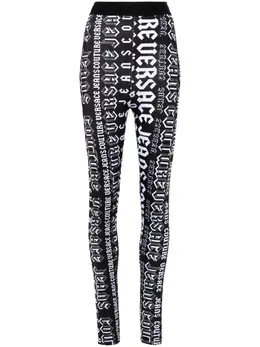 Versace Jeans Couture: Легинсы с принтом 