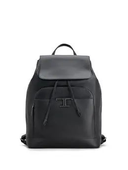 Tod's: Чёрный рюкзак  T Timeless