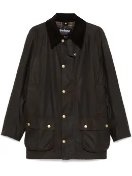 Barbour: Зелёное пальто 