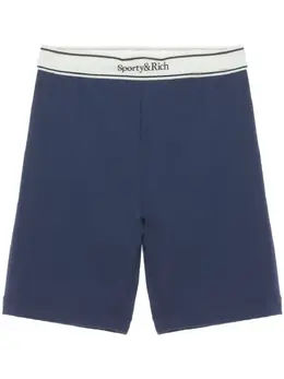 Sporty & Rich: Синие шорты 