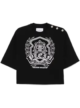 Philipp Plein: Футболка  Crystal со стразами