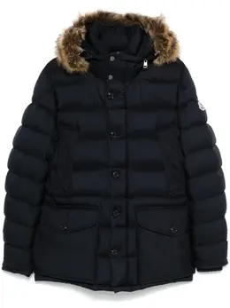 Moncler: Синяя куртка 
