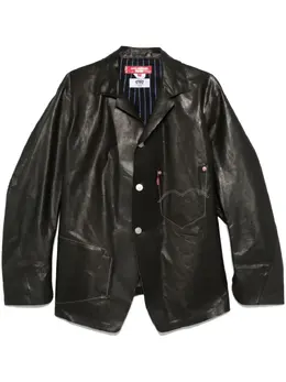 Junya Watanabe MAN: Кожаная куртка 