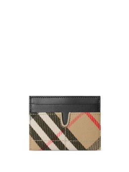 Burberry: Бежевый картхолдер 