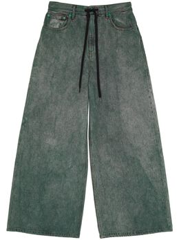 MM6 Maison Margiela: Зелёные джинсы 