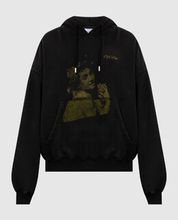 Off-White: Сірі толстовки 