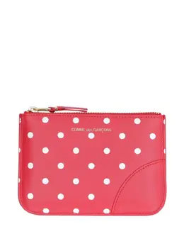 Comme Des Garçons Wallet: Кошелёк в горошек 