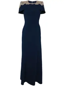 Jenny Packham: Голубое платье 