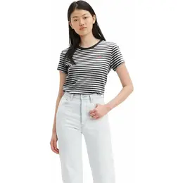 Levi's: Чёрная футболка  Perfect