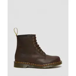 Dr. Martens: Коричневые ботинки  1460