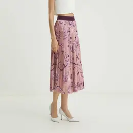 Versace Jeans Couture: Розовая юбка 