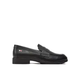 TOMMY HILFIGER: Чёрные мокасины 