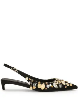 Dolce & Gabbana: Чёрные туфли 