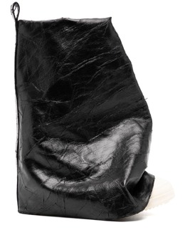 Rick Owens DRKSHDW: Чёрные ботинки 