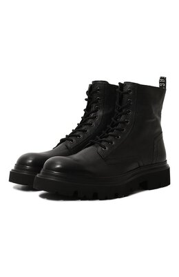 Dirk Bikkembergs: Чёрные ботинки 