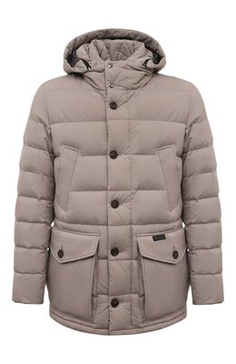 Kiton: Пуховик из полиэстера 