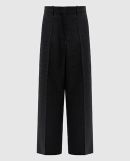 Givenchy: Сірі брюки 