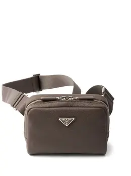 Prada: Коричневая сумка 
