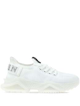 Philipp Plein: Белые кроссовки  Runner Iconic