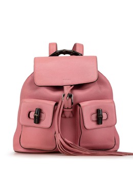 Gucci Pre-Owned: Розовый рюкзак 